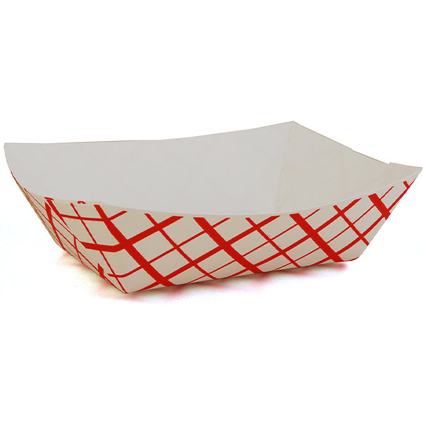 Southland Food Tray 1/2LB Red Plaid 4x250 ct