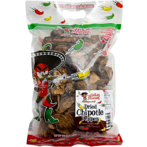 Chiles Machos Chipotle Dried Pepper 1LB