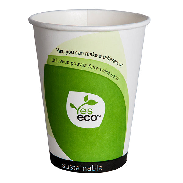 Yes Eco Yeseco Pla Printed Hot Cups 12 oz 50 ct