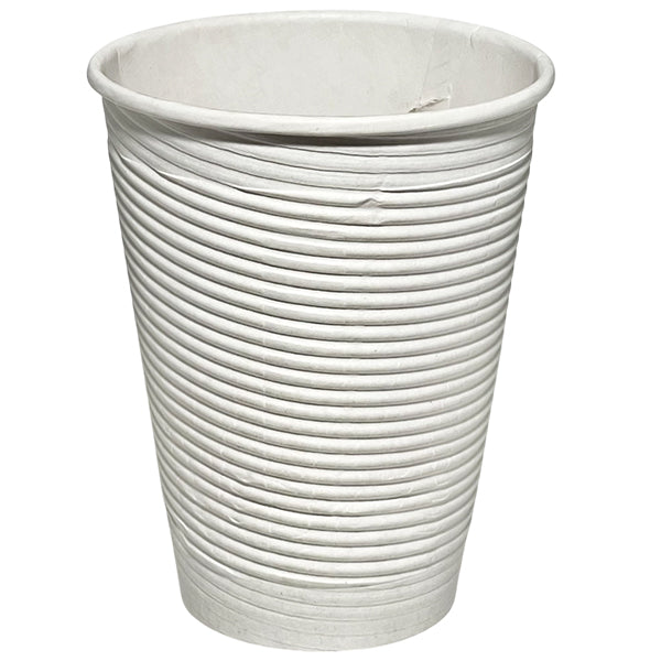 E2E Foodpack 10 oz Insulated Single Ripple Hot Cup 50-Pack