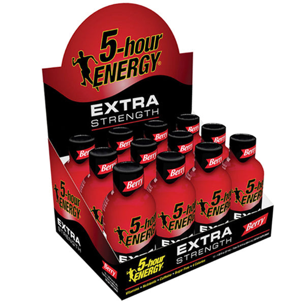 5 Hour Energy Hr Extra Strength Berry 60 mL