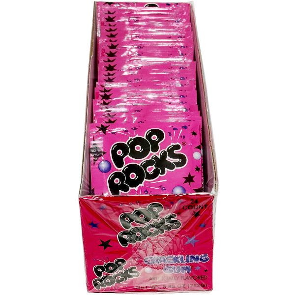 Pop Rocks Crackling Bubble Gum 24 ct