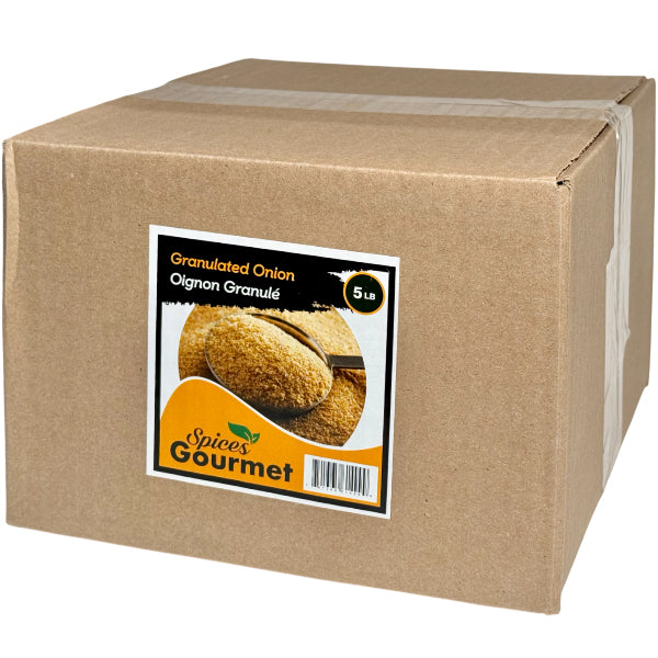 Spices Gourmet Granulated Onion 5LB