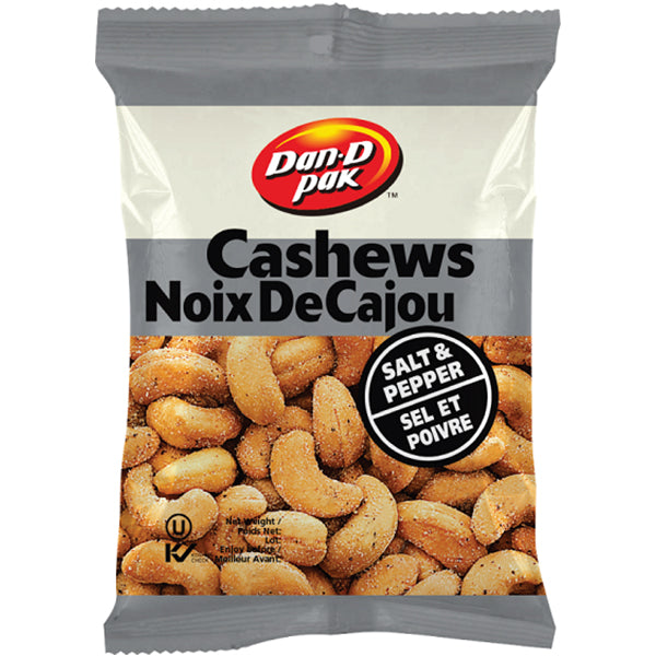 Dan D Pak Cashews Salt and Pepper 92 g
