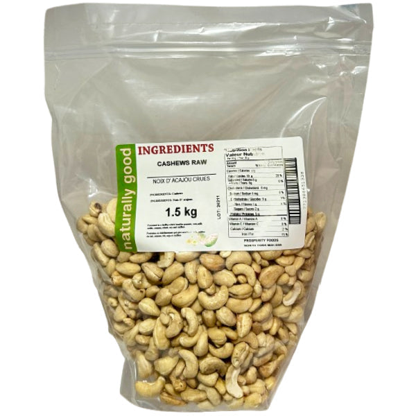 Naturally Good Cashews Raw 1.5 kg
