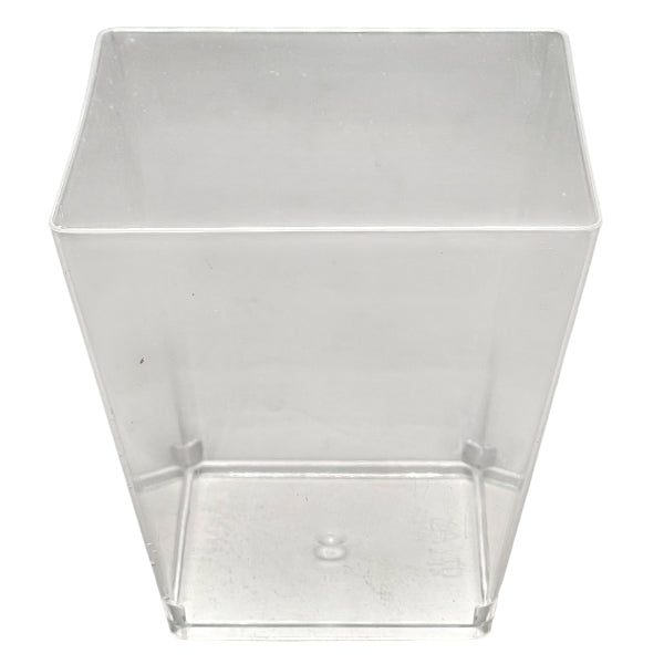 Party Couture Clear Small Square Bowl 8-Pack
