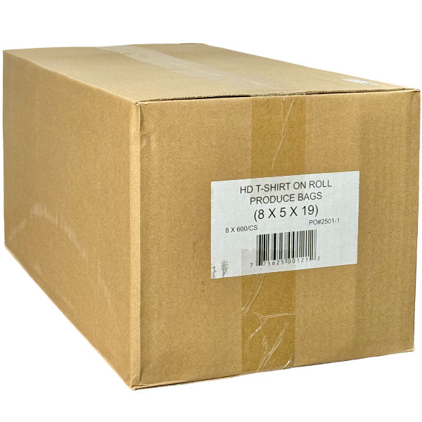Petro Hdpe T-shirt on Roll 600 ct
