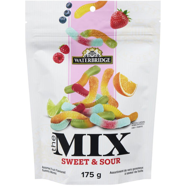 Waterbridge The Mix Sweet & Sour Worms Sur 175 g