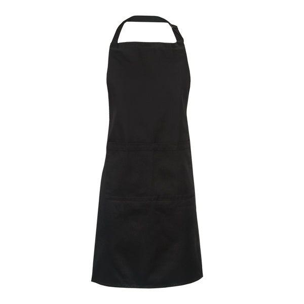 Bodyguard Black Adjustable Neck Bib Apron Each