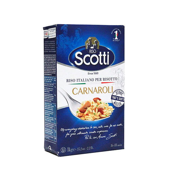 Scotti Italian Carnaroli Long Grain Rice 1 kg