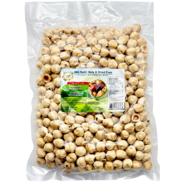 Img Satin Hazelnuts Dry Roasted 500 g