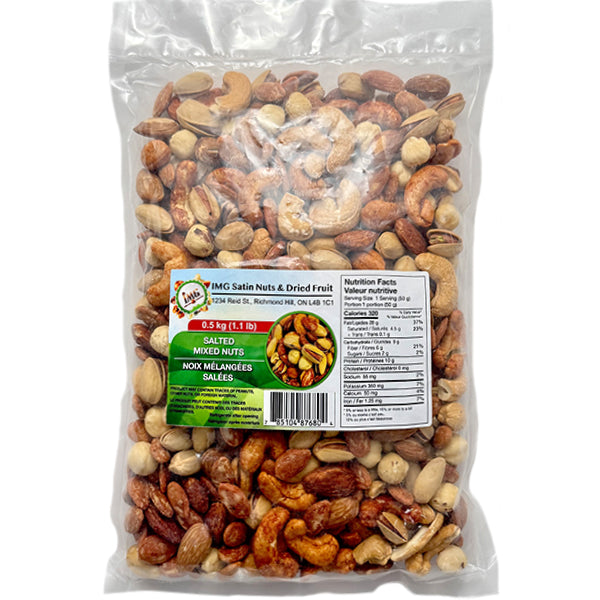 Img Satin Salted Mixed Nuts 500 g