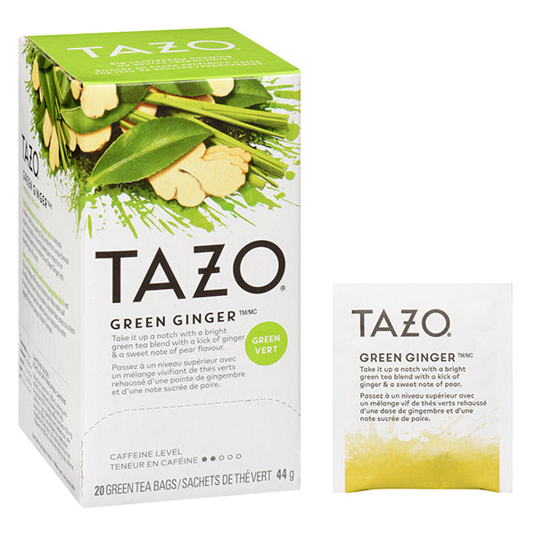 TAZO Hot Green Ginger 20 ct