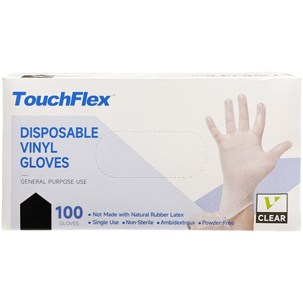 Touchflex Large Vinyl Glove 100 ct