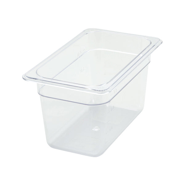 Winco 1/4 Size Plastic Pan 6IN