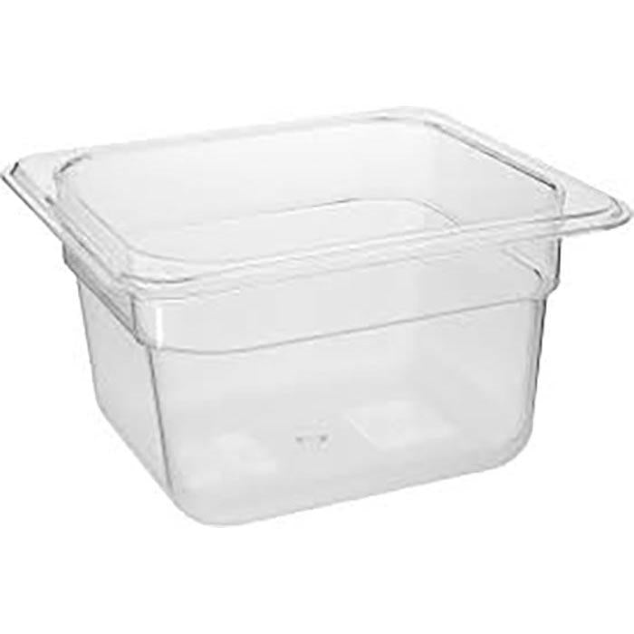 Winco 1/6 Size Plastic Pan 4IN
