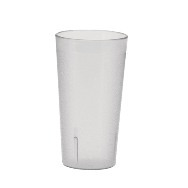 Winco 16 oz Clear Pebbled Tumblers 12 ct