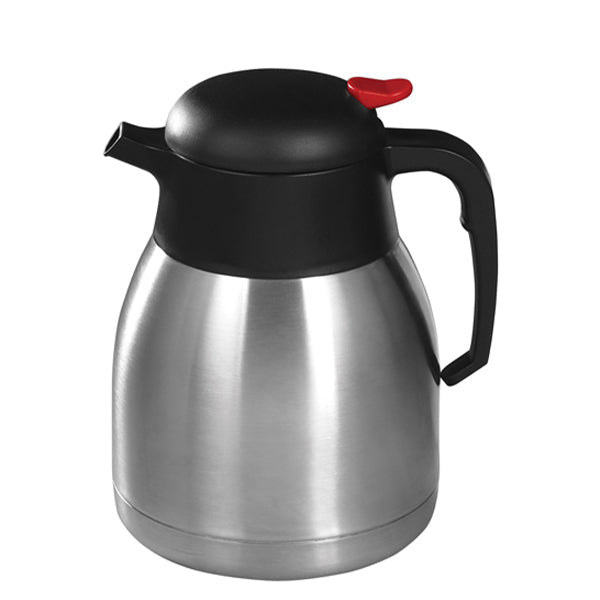 Winco 1.2 L Insulated Carafe w/ Push Button