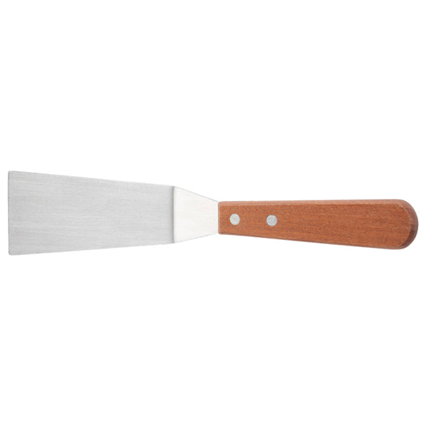 Winco Offset Grill Spatula with Wood Handle