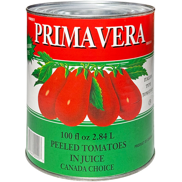 Primavera Whole Tomatoes 100 oz