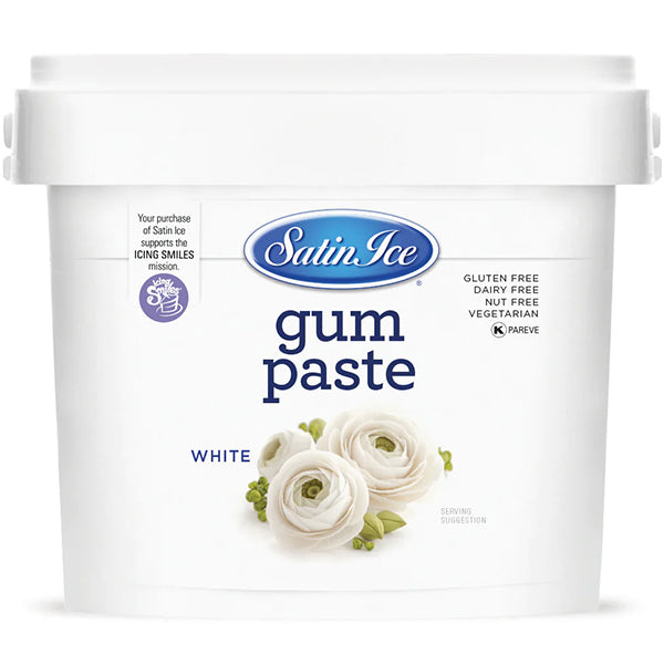 Satin Ice White Gum Paste 2.5 kg