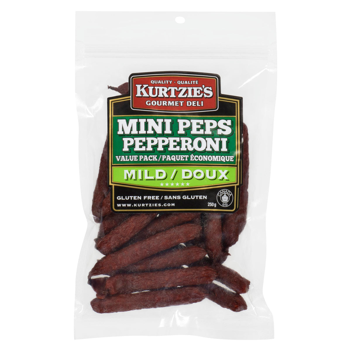 The Great Canadian Meat Tgcm Mini Pepperoni Mild 225 g