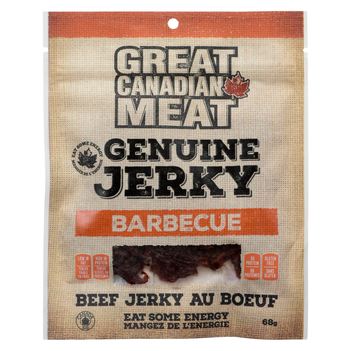 The Great Canadian Southern Bbq Beef Jerky 68 g