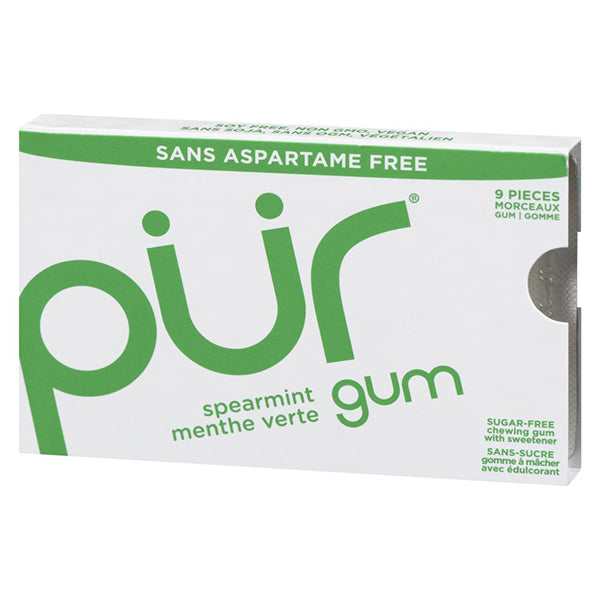 PUR Gum Spearmint Blister 9 pc