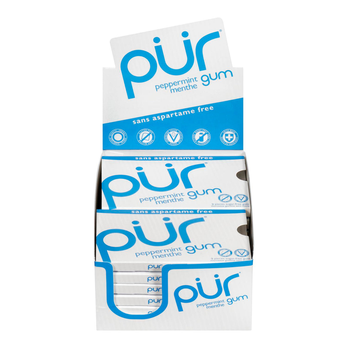 PUR Gum Peppermint Blister 9 pc