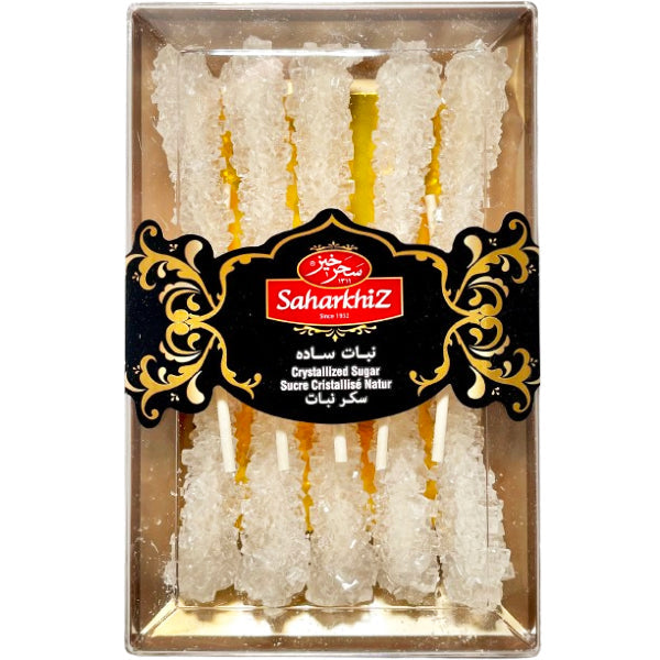 Saharkhiz White Rock Candy Crystal Box 150 g