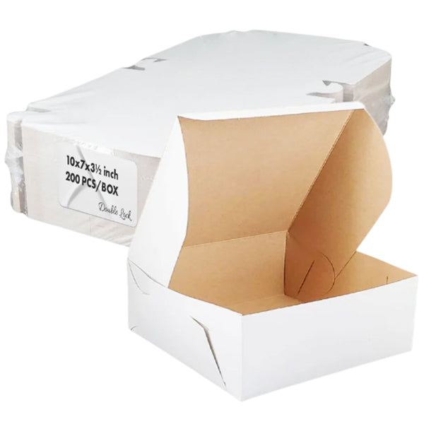 E.b. Box Donut Plain Boxes 7x3.5 200 ct