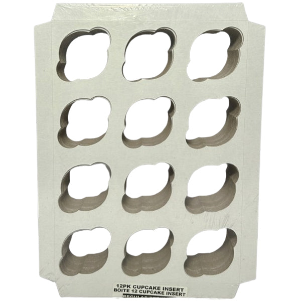 E.b. Box 12-Pack Cupcake Insert 10x4 100 ct
