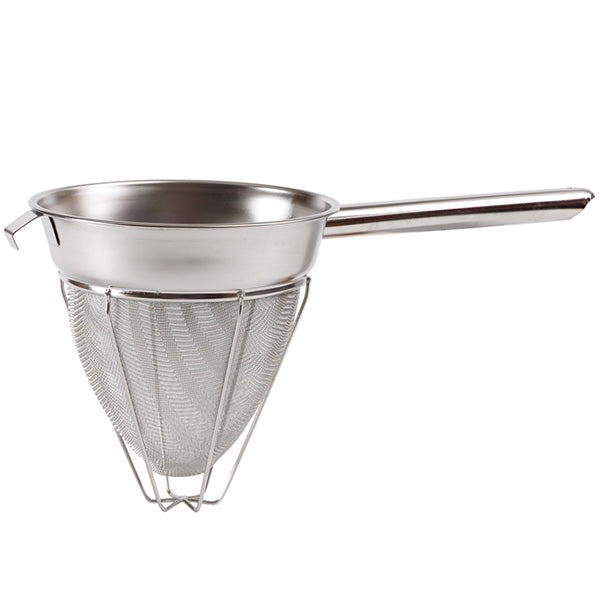Winco Hollow Handle Bouillon Strainer 8"