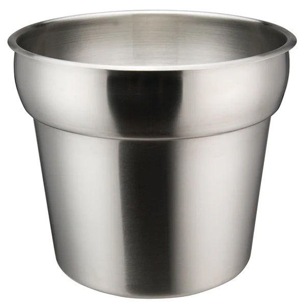 Winco Prime Inset Pans 7QT Stainless Steel Satin Finish