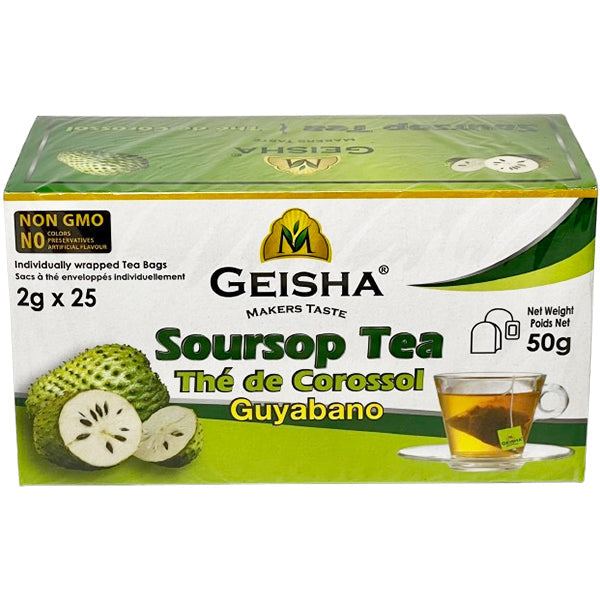 Geesha Soursop (guyabano) Tea 25-Pack