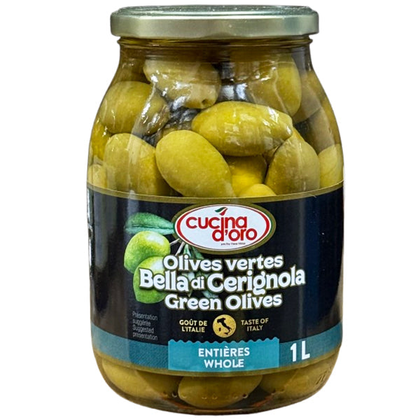 Cucina D'oro Green Castelvetrano Olives 1 L
