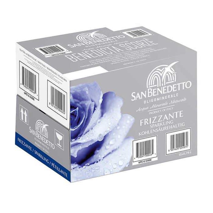 San Benedetto Ben Water Sparkling Glass 750 mL