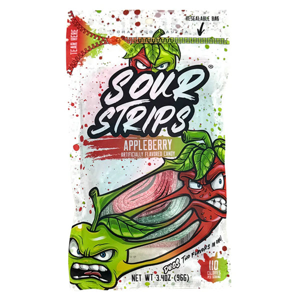 Sour Strips Apple Berry 96 g