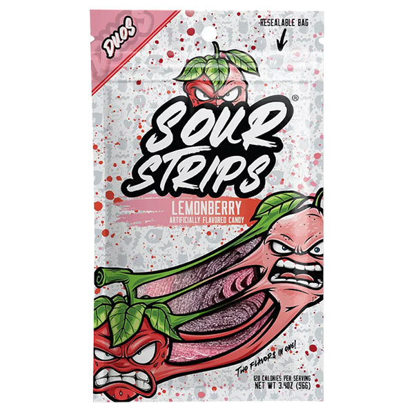 Sour Strips Lemon Berry 96 g