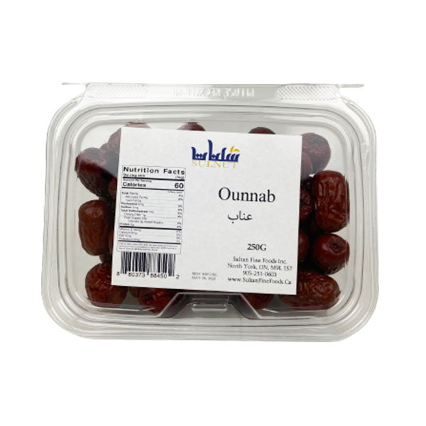 Sultan Dried Ounnab 250 g