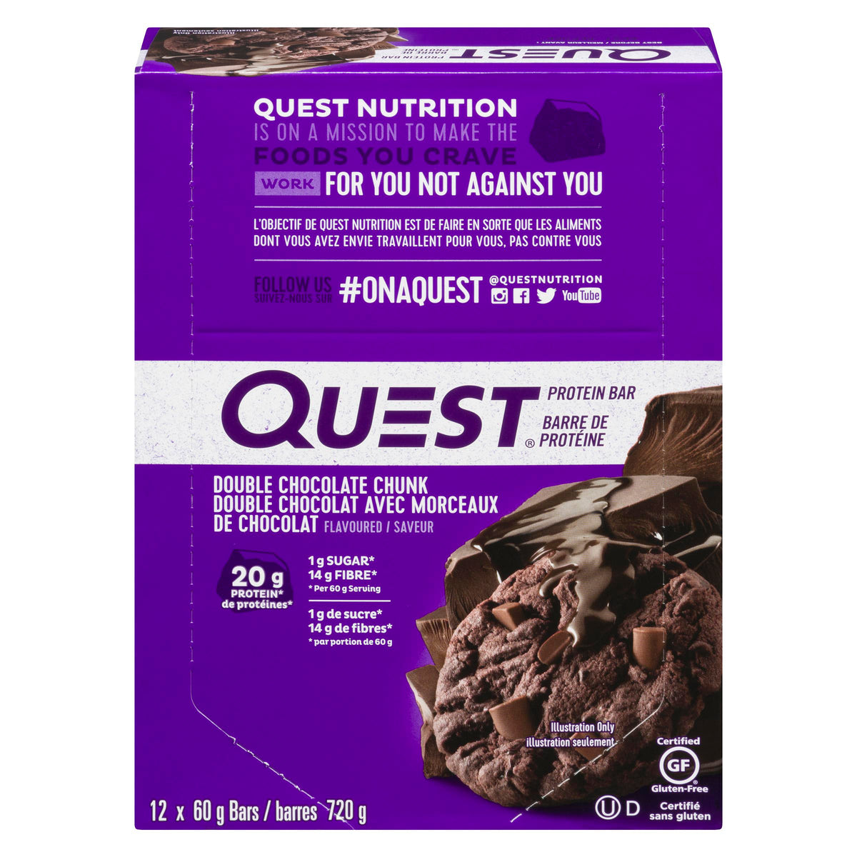 Quest Double Choc Chunk 60 g