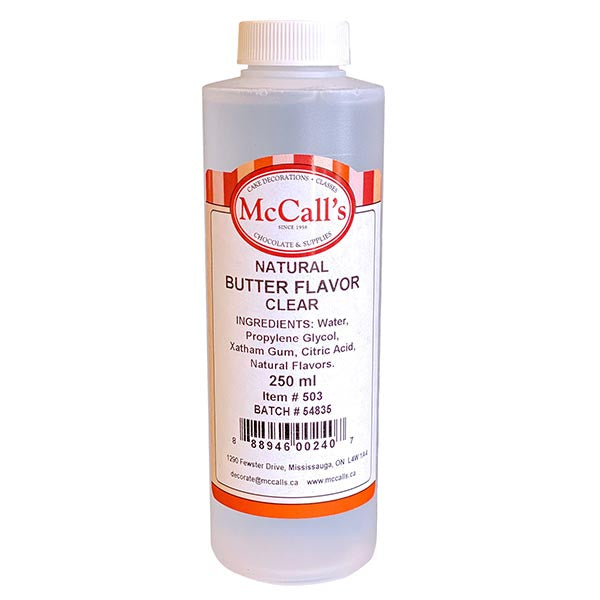 Mccalls Clear Butter Flavor 250 mL