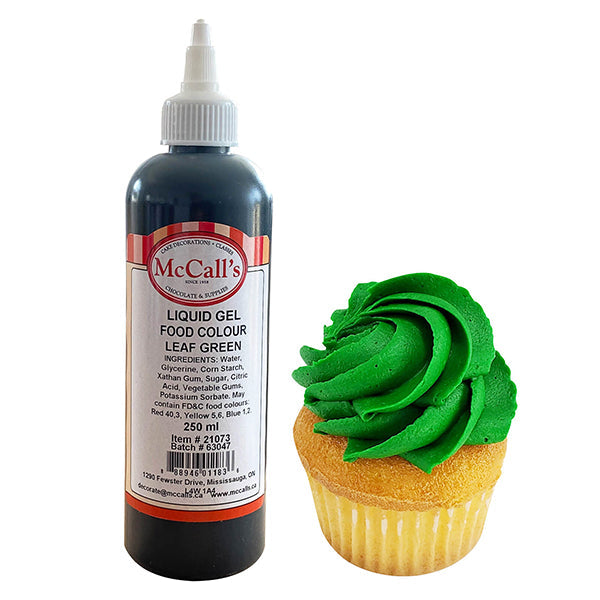 Mccalls Liquid Gel Food Colour Green 250 mL