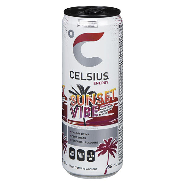 Celsius Sunset Vibe 355 mL