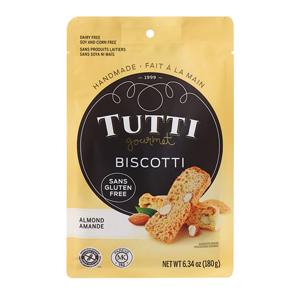 Tutti Gourmet Biscotti Almond Gluten Free 180 g