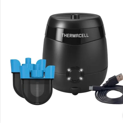 Thermacell , Rechargeable Mosquito Repeller E90 40 Hours Protection 20ft Zone , Black