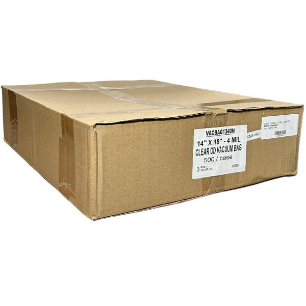 Norstar Vacuum Bags 18 4MIL Clear 500 ct
