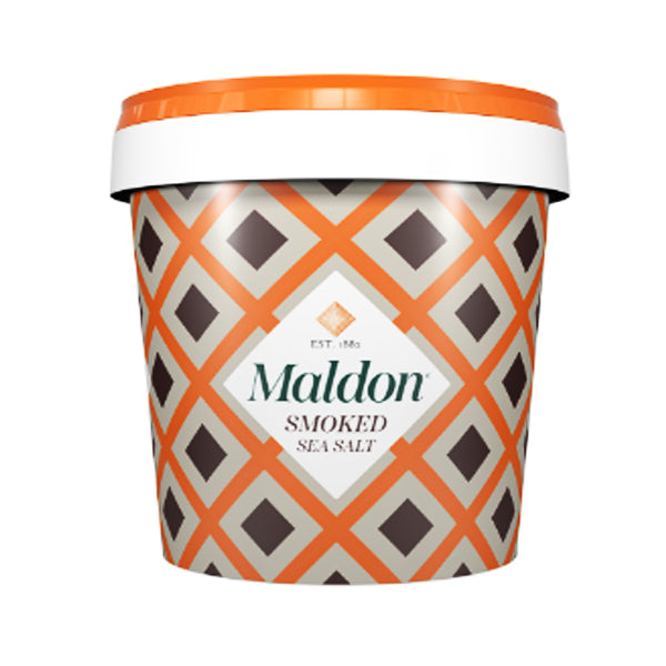 Maldon Sea Salt Smoked Organic Flakes Bucket 500 g