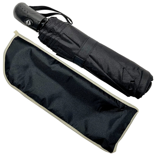 Bless Fully Auto Blk 3 Fold Umbrella