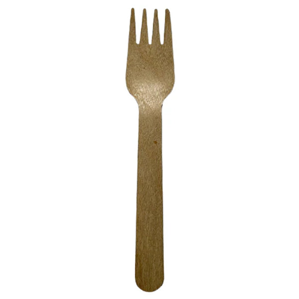 ECO+ Fork Birchwood Standard 160MM X 28 Mm 100 ct